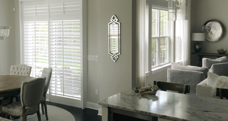 Fort Myers kitchen patio door shutters